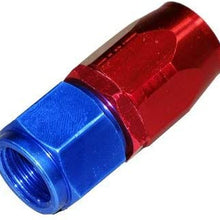 CXRacing AN 4 AN4 4AN Straight Reusable Hose End Anodized Aluminum Oil Fitting