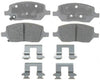 ACDelco 14D1093CH Advantage Ceramic Rear Disc Brake Pad Set with Hardware