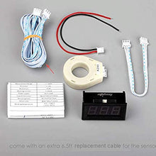 bayite DC 5-120V 100A Mini Digital Current Voltage Amp Meter Ammeter Gauge with Hall Effect Sensor Transformer