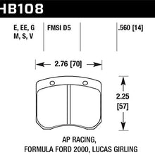 Hawk Performance HB180B.560 HPS 5.0 Disc Brake Pad