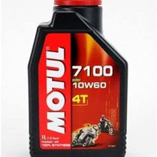 Motul Lubricants 102190 7100 4T 10W60 Synthetic Ester Motor Oil 1 Liter (ea) for Off-Roads (102190)