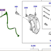 Genuine LAND ROVER FRONT BRAKE PAD SENSOR RANGE ROVER SPORT 10-13 NEW LR019401
