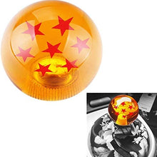 Universal 7 Stars Dragon Ball Z Gear Shift Knob 4 5 6 Speed Dragon Ball Z Gear Shift Knob Round Fit for Toyota Honda Infiniti Lexus Mazda Mitsubishi Mustang Nissan Scion Subaru Acura Jetta