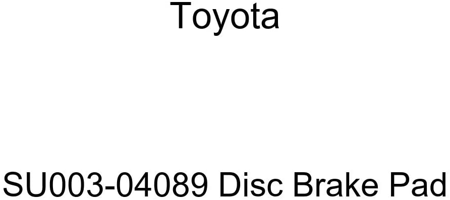 Toyota SU003-04089 Disc Brake Pad