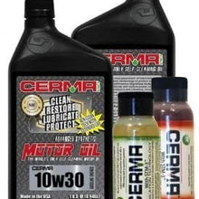 Cerma Gas Engine with Automatic Transmission Treatment Package Kit 10-w-30-w 15,000 Mile Oil