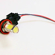 iJDMTOY (2) H11 H8 880 881 Female Adapter Wiring Harness Sockets Wire Compatible With Headlights or Fog Lights