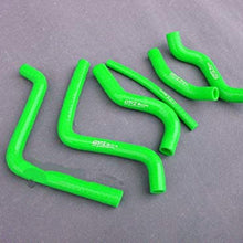 Silicone Radiator Hose Kit for Honda CR125 2000 2001 2002 (GREEN)