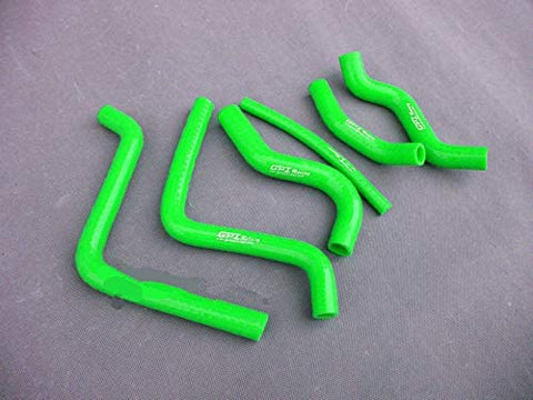 Silicone Radiator Hose Kit for Honda CR125 2000 2001 2002 (GREEN)