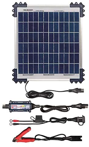 TecMate Kit Optimate 20W, TM-522-2, 6-Step 12V 1.66A Sealed Solar Battery Saving Charger & maintainer