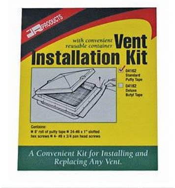 JR PRODUCTS 04182 RV Trailer Camper Hardware Deluxe Vent Installation Kit