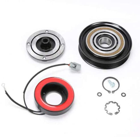 Clutch Assembly 4710535 A/C Air Conditioning Compressor Clutch Assembly Kit with Coil Pulley Fit for ACURA/HONDA Series