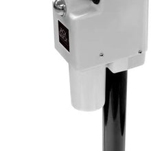 Quick Products JQ-3500W Power A-Frame Electric Tongue Jack - 3,650 lbs. Lift Capacity, White