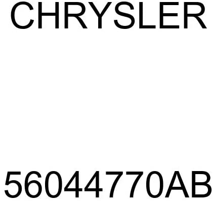 Genuine Chrysler 56044770AB Injector Wiring