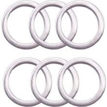 6 Pcs 90430-14M09-00 90430-14228-00 Engine Oil Drain Plug Gasket for Yamaha Outboard F100 F115 F150 F15