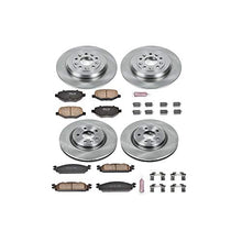 Power Stop KOE5510 Autospecialty Front and Rear Replacement Brake Kit-OE Brake Rotors & Ceramic Brake Pads