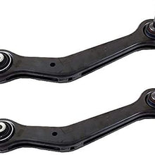 Pair Set 2 Rear Upper Rearward Control Arms&Bushings Lemforder For BMW E38 E52