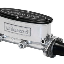 Master Cylinder, Tandem, 1 in Bore, 1.100 in Stroke, Integral Reservoir, Aluminum, Burnished, Kit