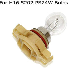 iJDMTOY (2) 5202 2504 PS24W Bulbs Female Connector Wiring Pigtail Harnesses For Fog Lights/Daytime Running Lamps