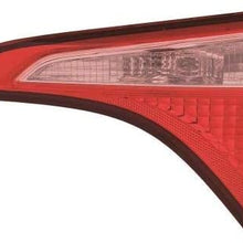 Go-Parts - for 2017 Toyota Corolla Tail Light Rear Lamp Assembly Replacement - Left (Driver) 81590-02A50 TO2802135
