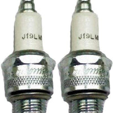 Champion J19LM-2pk Copper Plus Small Engine Spark Plug Stock # 861 (2 Pack)