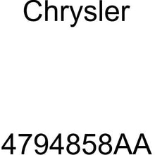 Genuine Chrysler 4794858AA Electrical Instrument Panel Wiring