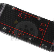 PANGOLIN VT600 Oil Cooler Radiator for Honda Shadow VT600 VLX 600 1989-1997 90 91 92 93 94 Aftermarket Parts with 3 Month Warranty