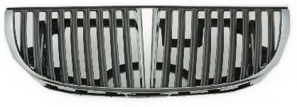 Lincoln Town Car 98-02 Front Grille Car Chrome/PTD W/Lts Model New