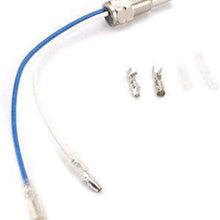 WXQ-XQ Automotive Sensor Automotive Universal Water Temperature Oil Temperature Sensor with Line Temperature Sensor (Color : Blue and White)