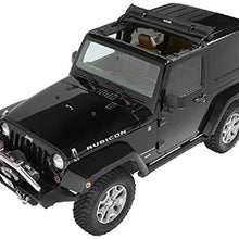Bestop 52450-17 Black Twill Sunrider for Hardtop for 2007-2018 2-Door and Unlimited