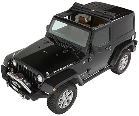 Bestop 52450-17 Black Twill Sunrider for Hardtop for 2007-2018 2-Door and Unlimited