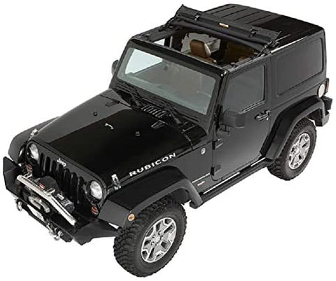 Bestop 52450-17 Black Twill Sunrider for Hardtop for 2007-2018 2-Door and Unlimited
