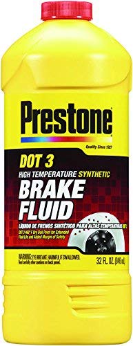Prestone 32 Ounce AS401 DOT 3 Synthetic Brake Fluid-32 oz