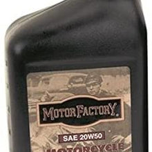 Motor Factory 500373 SAE 20W50 Oil V-Twin Engines