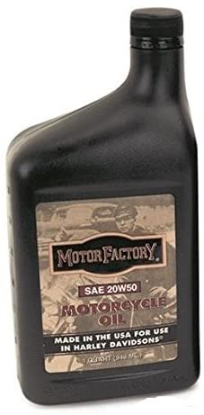 Motor Factory 500373 SAE 20W50 Oil V-Twin Engines