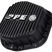 PPE HEAVY DUTY REAR ALUMINUM DIFFERENTIAL COVER BLACK FORD F250/F350 10.25 & 10.50 INCH - 338051020