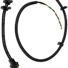 APDTY 081151 ABS Anti-Lock Brake Sensor Vehicle Side Wiring Wire Harness Connector Pigtail Fits Front or Rear Left or Right; See Compatibility Chart; Replaces 10340314, 10340316, 10340317)