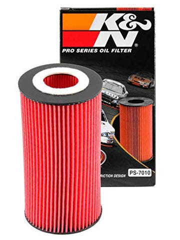 K&N Premium Oil Filter: Designed to Protect your Engine: Compatible with Select AUDI/FORD/VOLVO/VOLKSWAGEN Vehicle Models (See Product Description for Full List of Compatible Vehicles), PS-7010