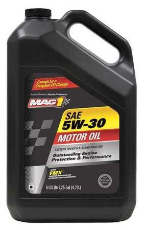 Motor Oil, 5W-30, 5 Qt.