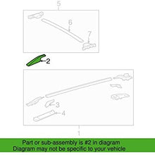 TOYOTA Genuine 63491-0R010-C0 Roof Rack Leg Cover