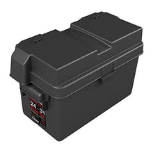 NOCO HM318BKS Group 24-31 Snap-Top Battery Box For Marine, RV, Camper And Trailer Batteries , Black