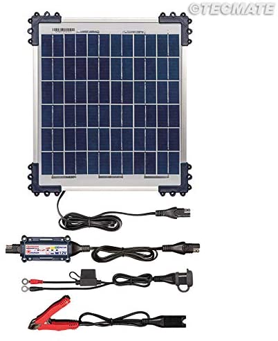 OptiMATE Solar 10W, TM-522-1, 6-step 12V 0.83A sealed solar battery saving charger & maintainer
