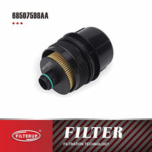 Engine Oil Filter 68507598AA,68498720AA Compatible with 2020 2021 Ram 1500,2020 2021 Jeep Wrangler,2021Jeep Gladiator 3.0L Diesel