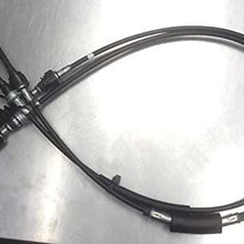 Genuine Mitsubishi Manual Transmission Shift Cable with Clips MB659990 MB367526 (2x) 3000GT Turbo 1991 1992 1993 3000GT Non-Turbo 1991 1992 1993 1994 1995 1996