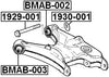 33326770744 - Arm Bushing (for the Rear Lower Control Arm) For Bmw - Febest