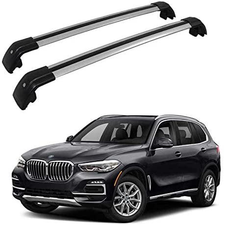 Fit for BMW X5 2019 2020 2021 Crossbar Cross Bar Roof Cargo Rack Luggage Lockable w/T-Slot