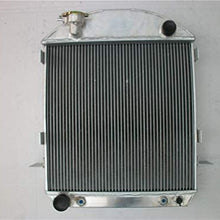 3 ROW Aluminum Radiator and FAN For 1924-1927 Ford Model T-Bucket Grill Shells