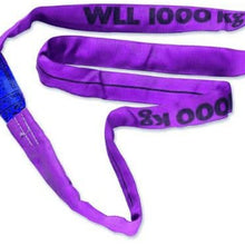 Braun 10021RS Recovery Strap Loop 1000 kg Load 2 m Continuous with Polyester Core Purple