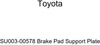 Genuine Toyota SU003-00578 Brake Pad Support Plate
