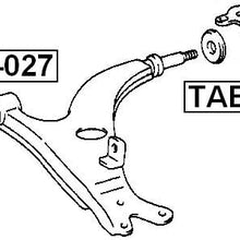 4865442020 - Front Arm Bushing (for Front Arm) For Toyota - Febest