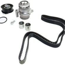 Timing Belt Kit compatible with Audi A4 / A4 Quattro 05-09 W/Water Pump 4 Cyl 2.0L Eng.